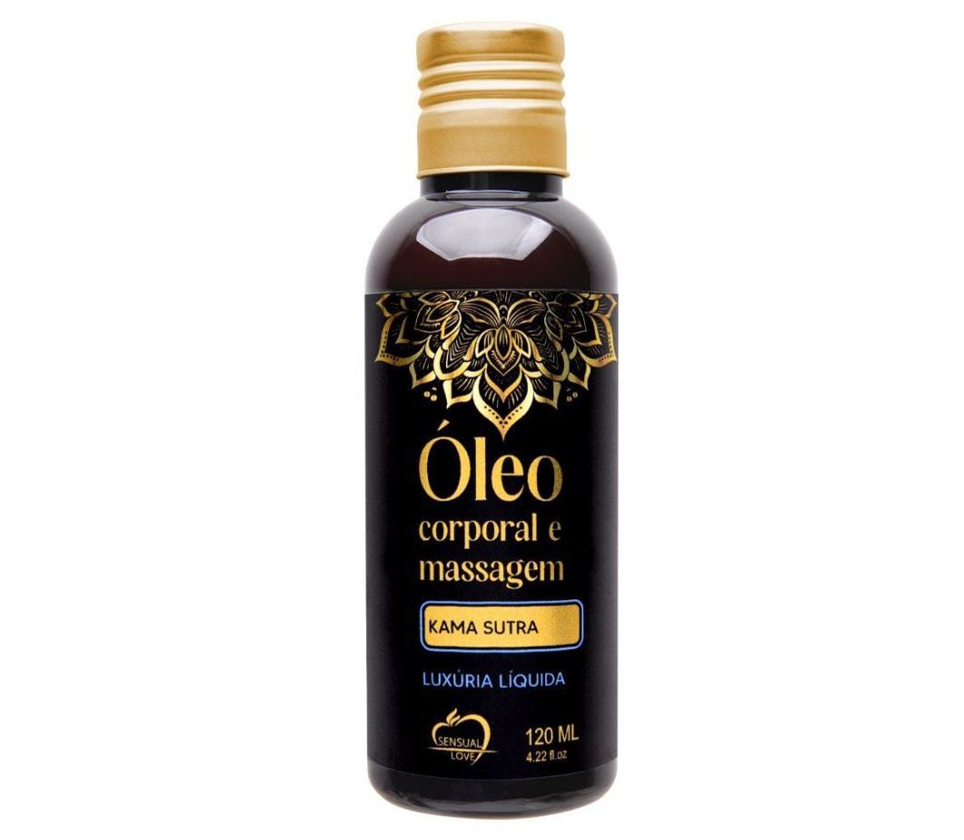 Óleo de massagem kama sutra